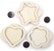 DIY Wood Frame Trio Sets with Magnets – Heart, Star, Flower, Geometric & Mixed Shapes for Crafting